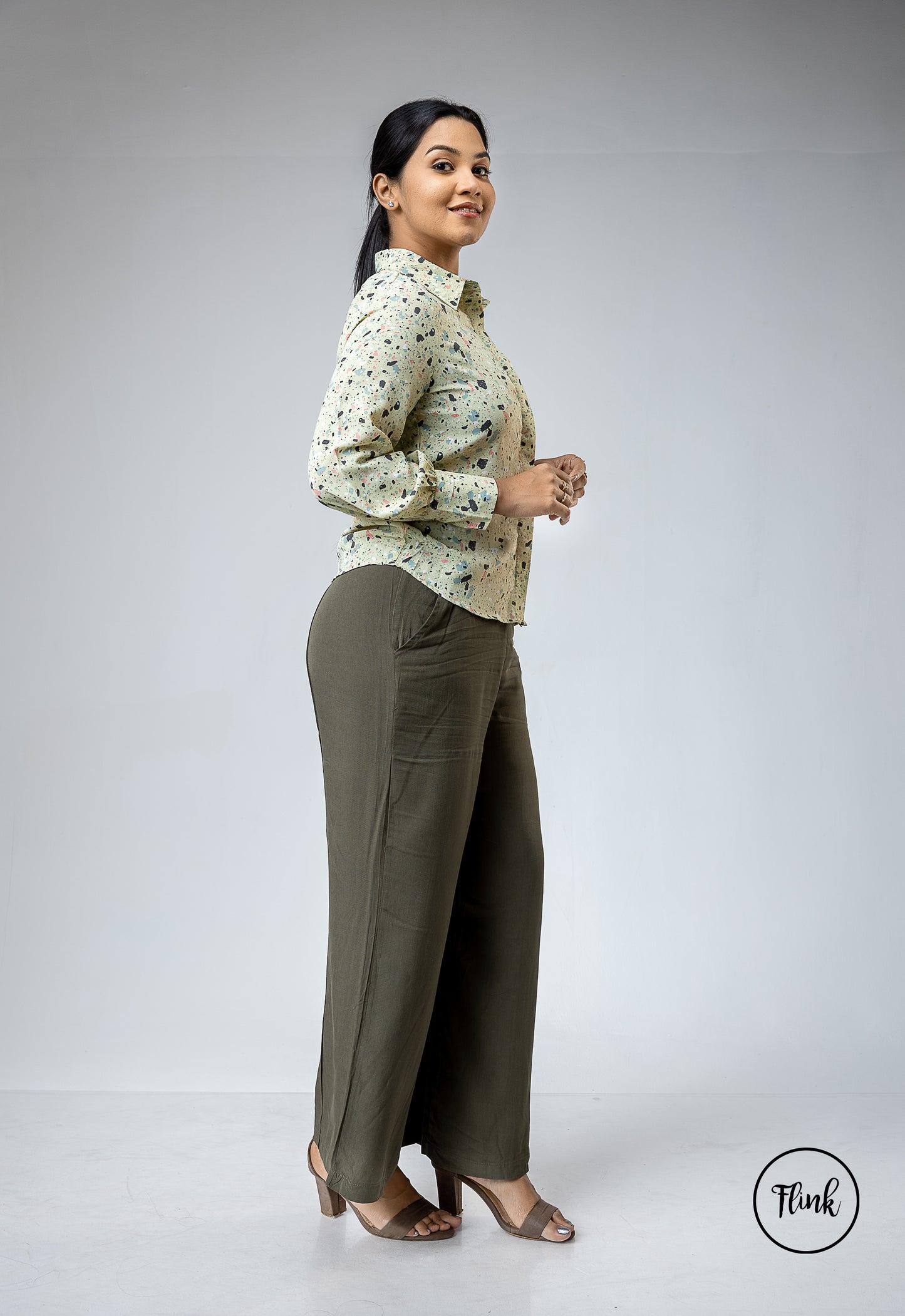 FL 2076 - Mint Meadow Shirt