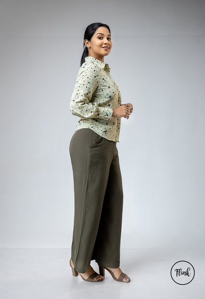 FL 2076 - Mint Meadow Shirt