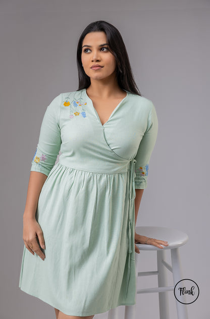 FL 2083 - Spring Sage Dress