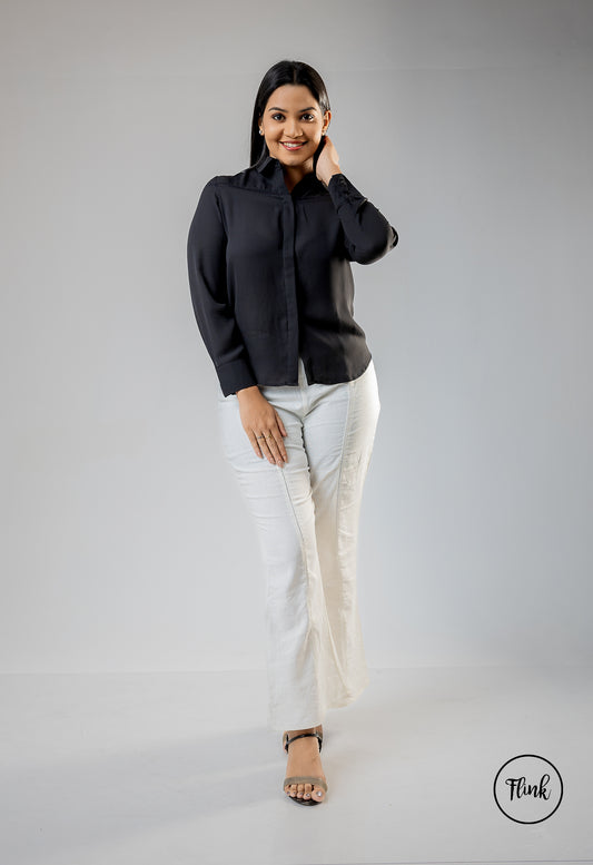 FL 2075 - Black Blossom Top