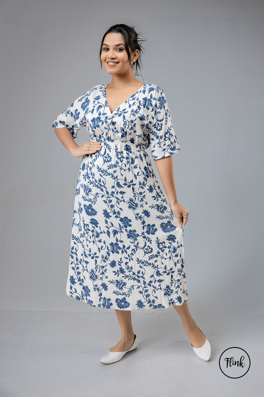 FL 2077 - Serene Bloom Dress
