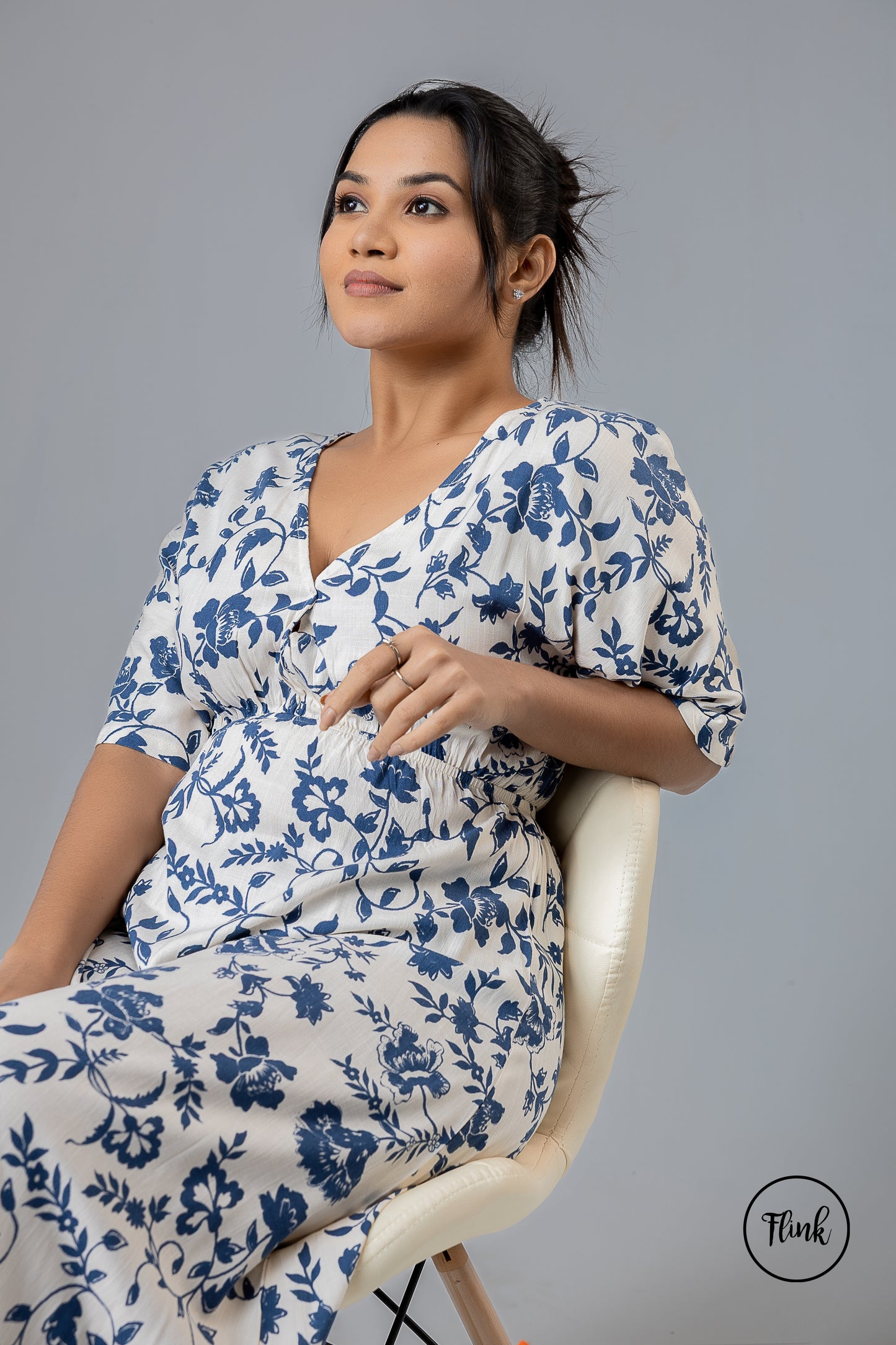 FL 2077 - Serene Bloom Dress