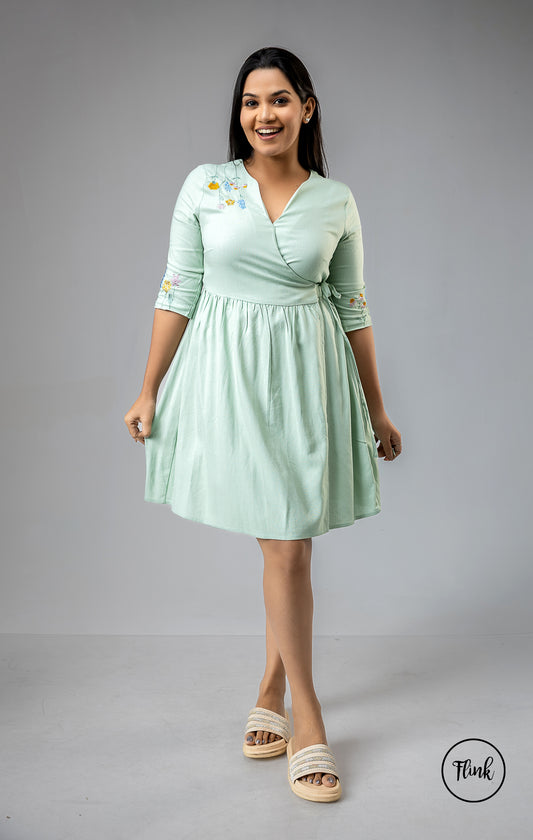 FL 2083 - Spring Sage Dress