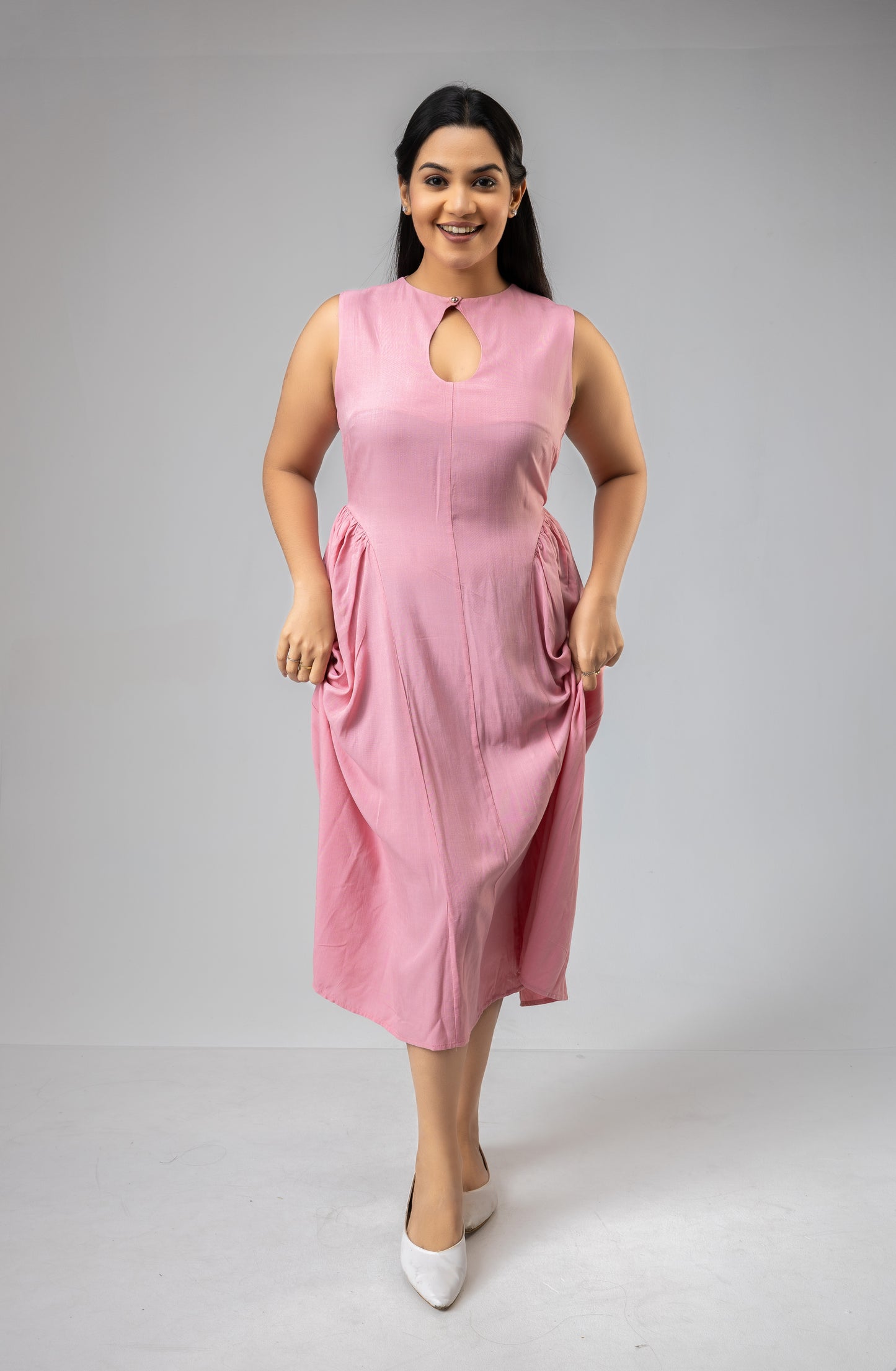 FL 2099 - Blush Peony Dress