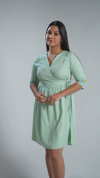 FL 2083 - Spring Sage Dress