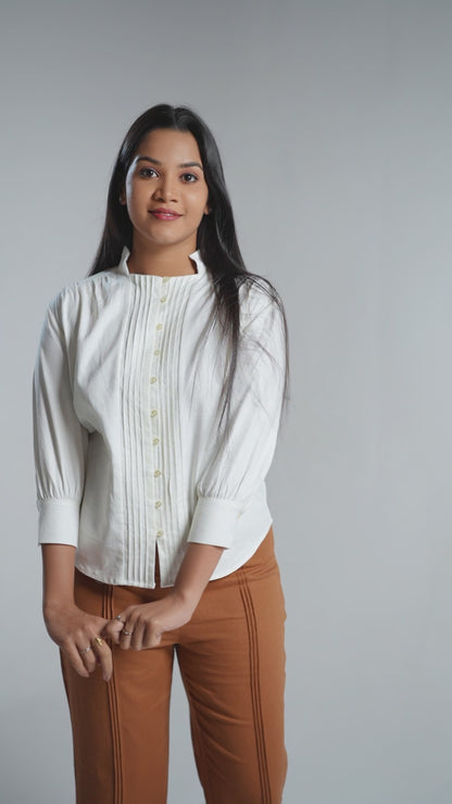 FL 2085- Winter Petal Top