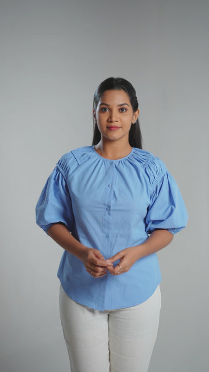 FL 2101 - Bluebell Whisper Top